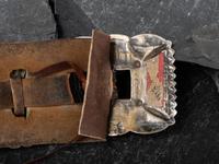 Navajo Silver and Turquoise Concha Belt