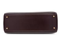 Hermès Dark Brown Leather 32cm Kelly Bag, 1998