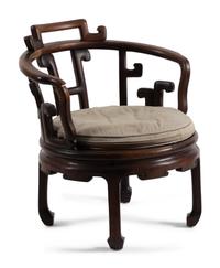 A Chinese Rosewood Armchair