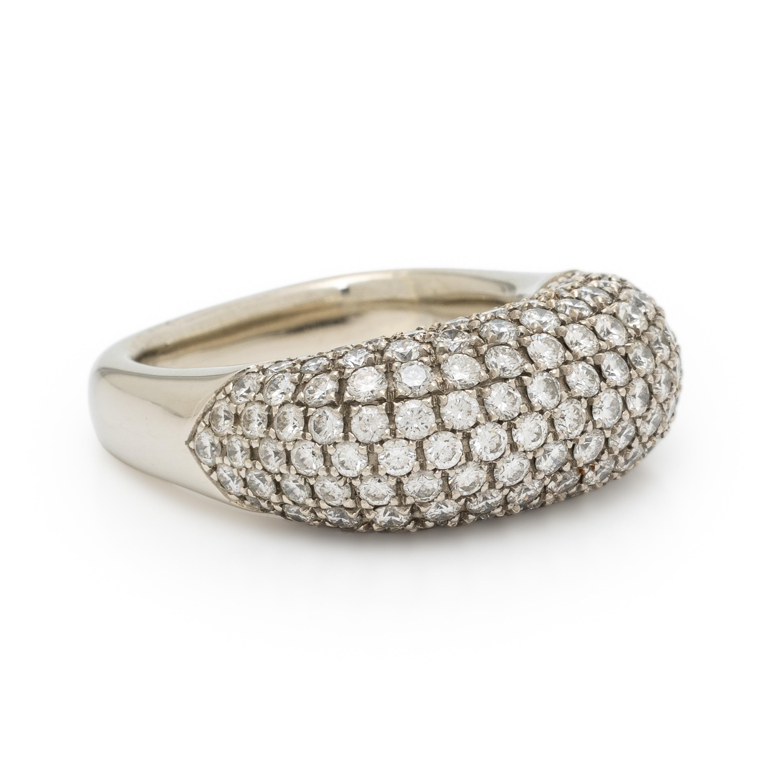 Jean Francois Albert, Diamond and White Gold Ring