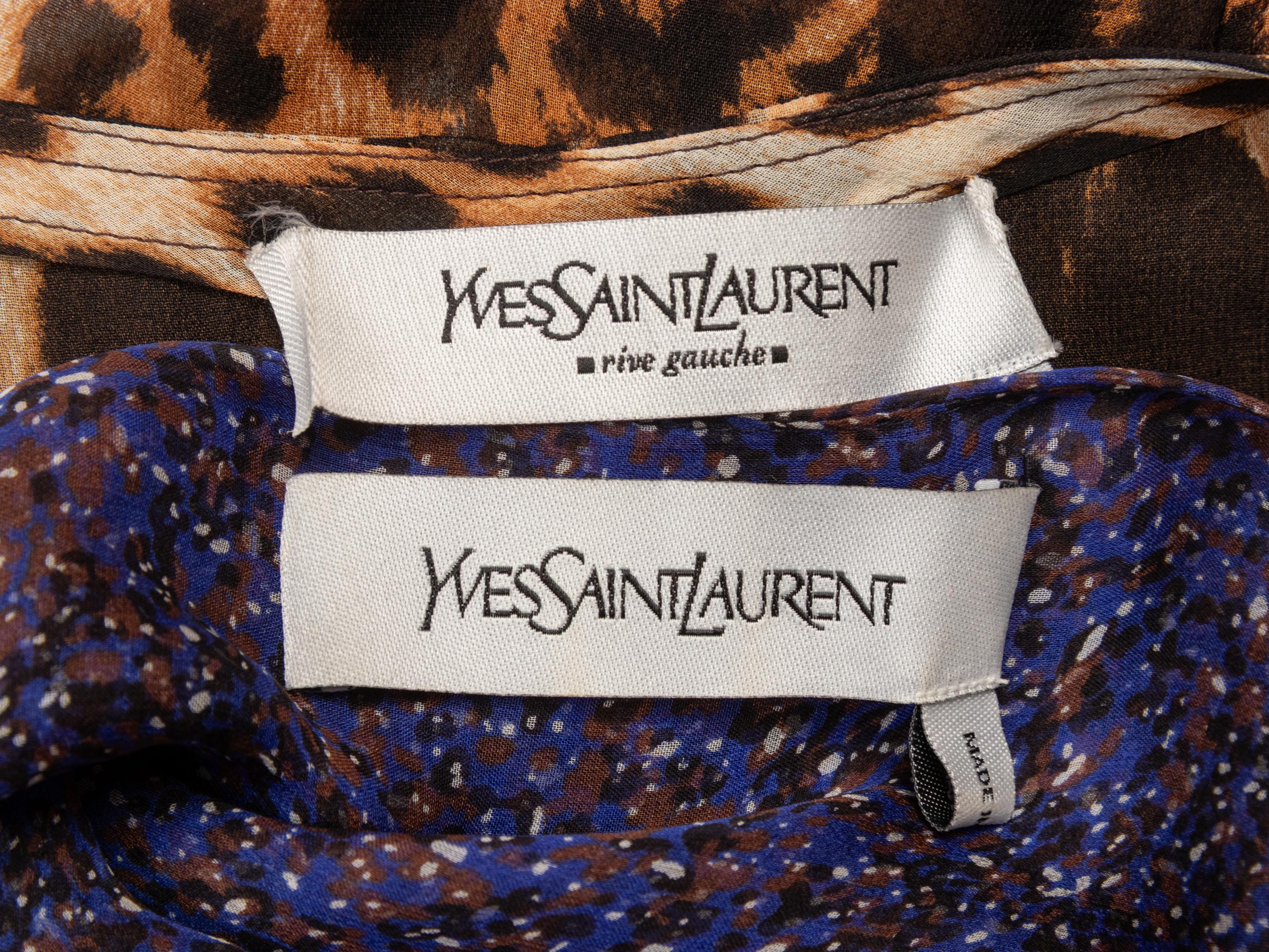 Yves Saint Laurent Rive Gauche, Two Sleeveless Dresses