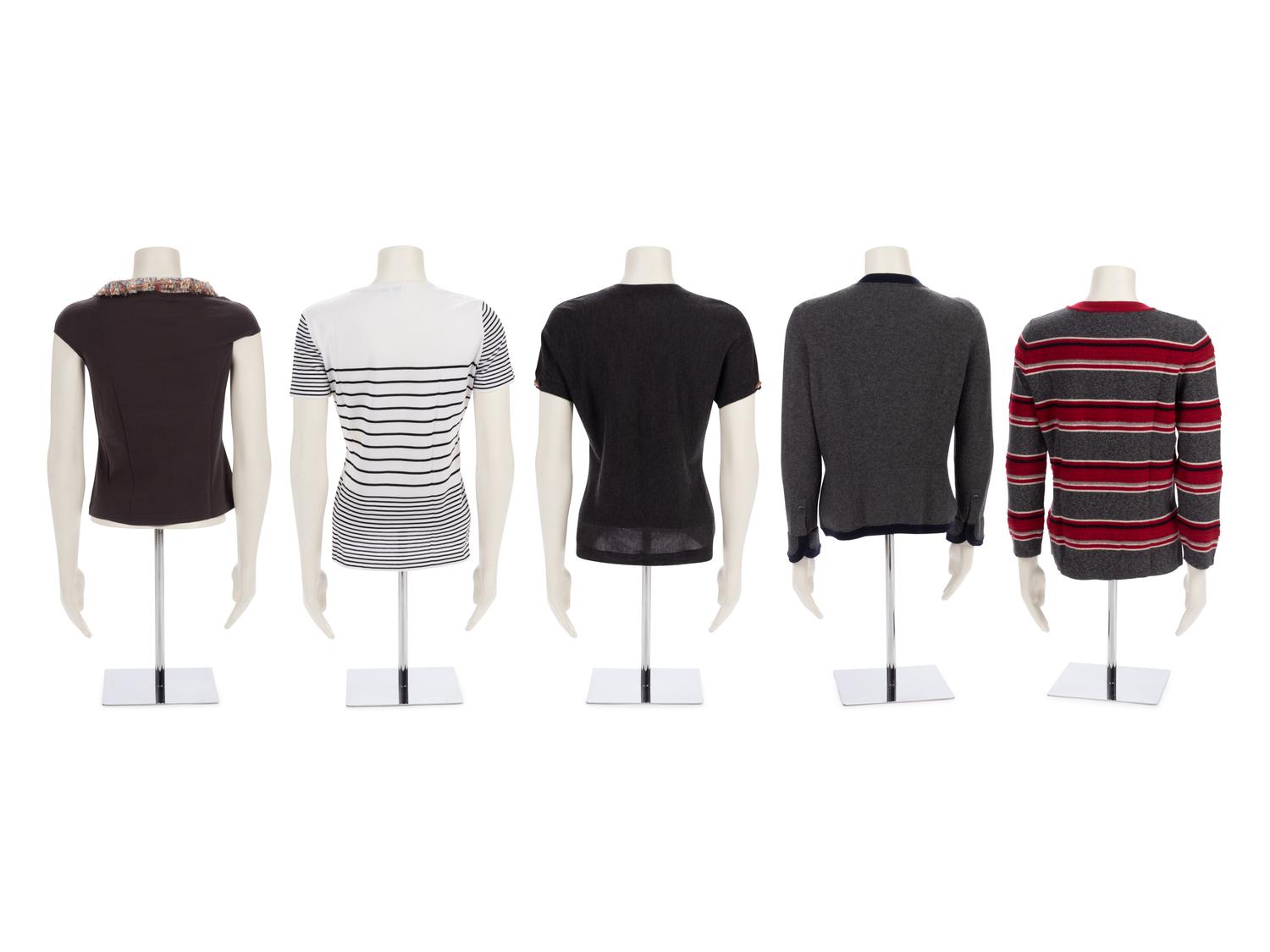 Five Chanel Knit Top Pieces, ca.1995-2005