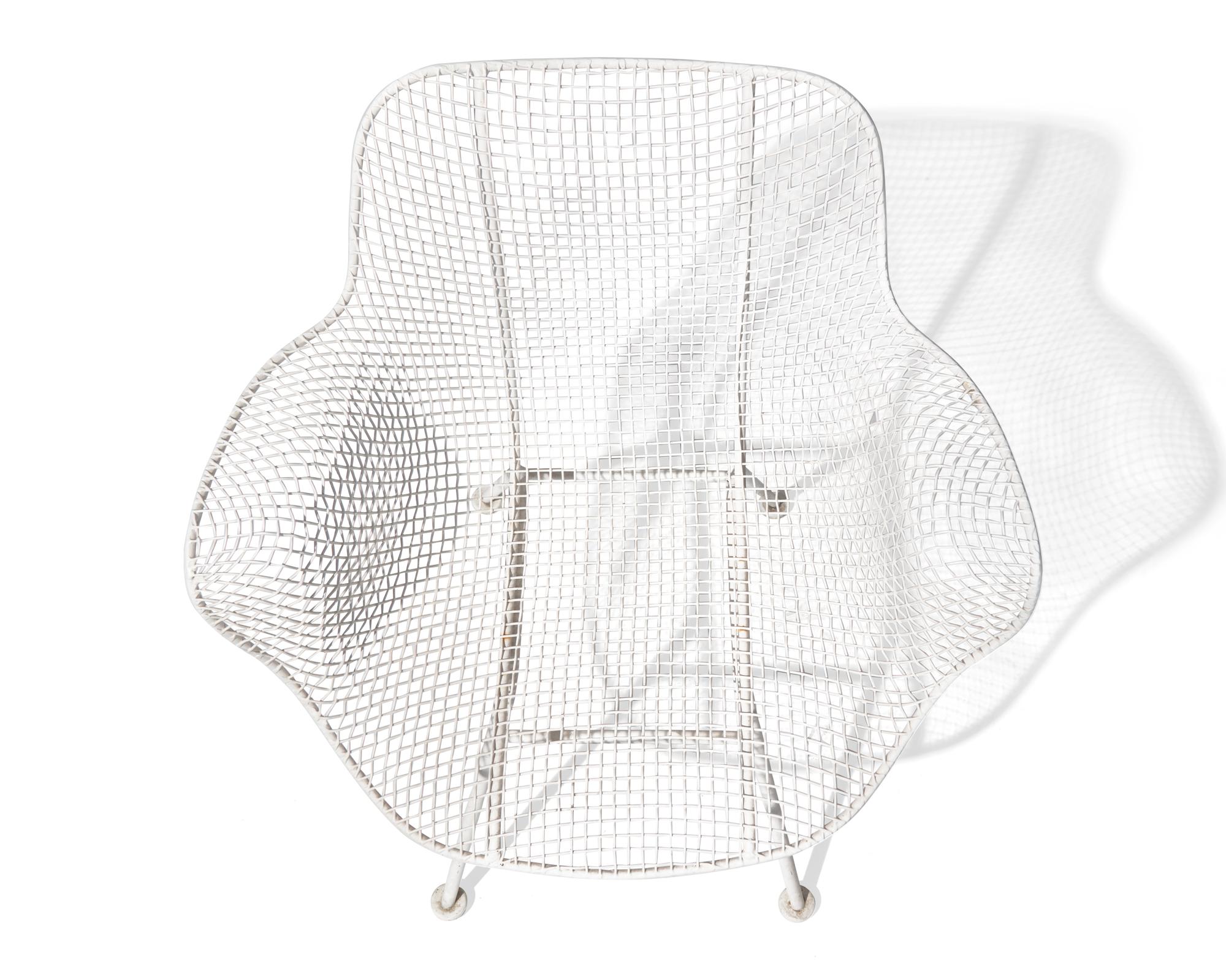 Four Sculptura Patio Chairs Woodard Furniture Company, USA