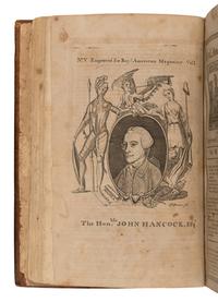 [Revere, Paul (1735-1818), engraver]. The Royal American Magazine, or Universal Repository of Instruction and Amusement. Volume I, for the Year 1774. Boston: Printed at Greenleaf's Printing Office in Union Street, January-December 1774.