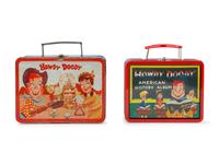 Two "Howdy Doody" Lunch Boxes