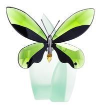 A Swarovski Model of a Butterfly Width 3 3/4 inches.
