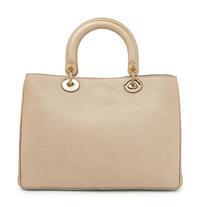 Christian Dior Gold Leather Medium Diorissimo Bag, 2014