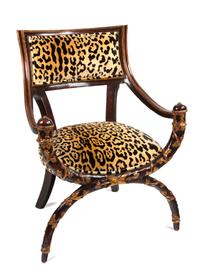 A Continental Style Armchair Height 35 inches. — 20TH CENTURY