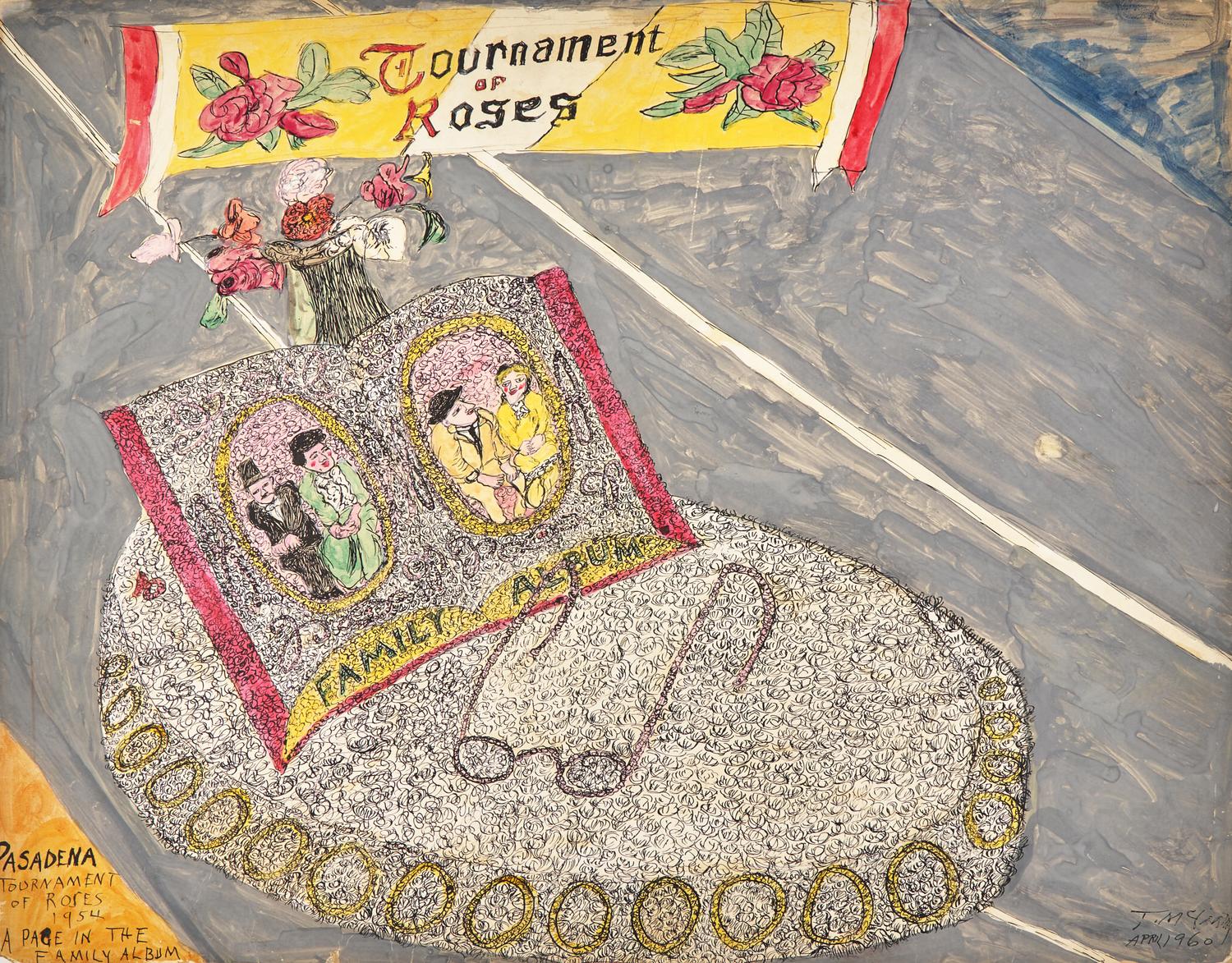 Justin McCarthy (American, 1891-1977) — Tournament of Roses , 1960