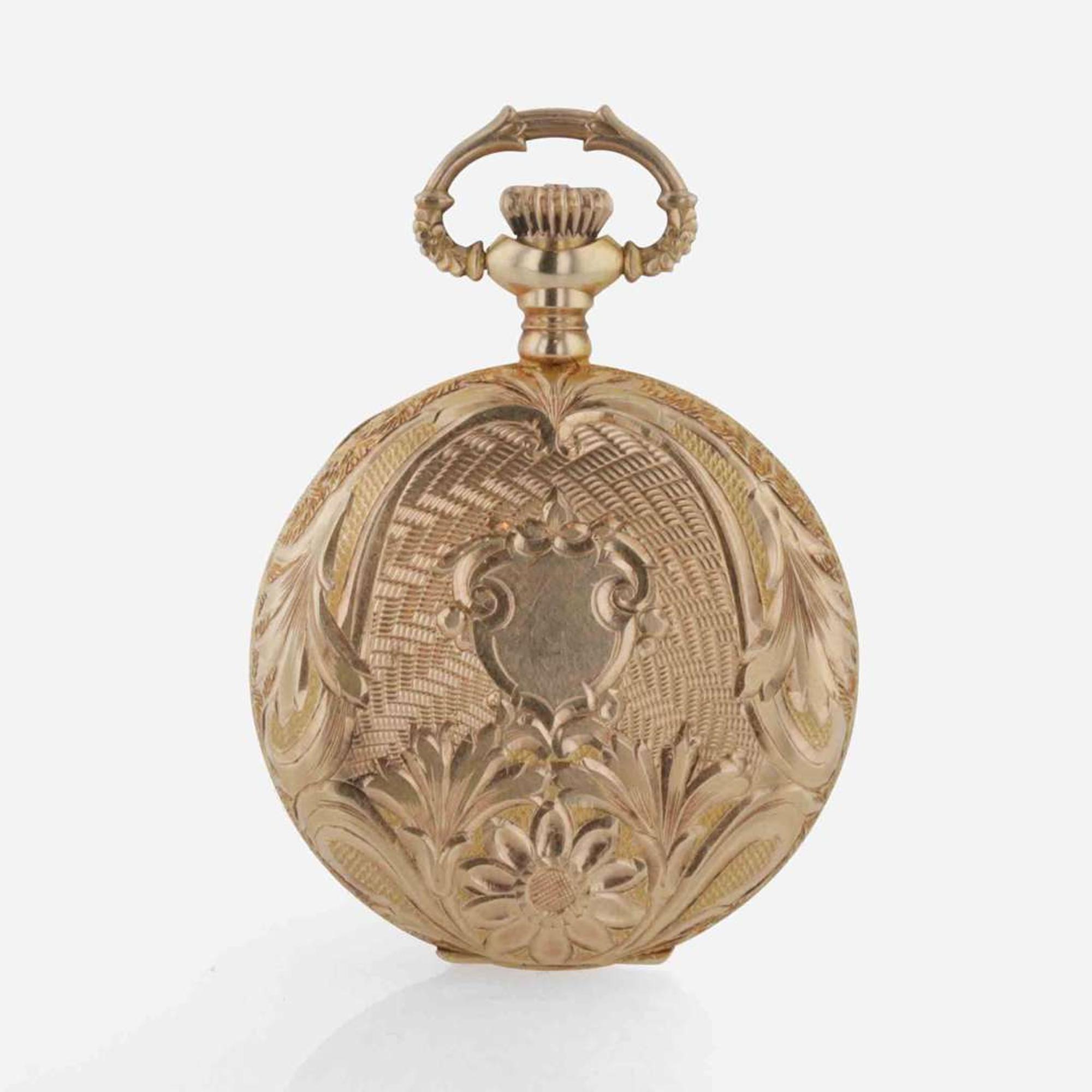 Set of Two Ladies Hunter Case Pocket Watches by Elgin