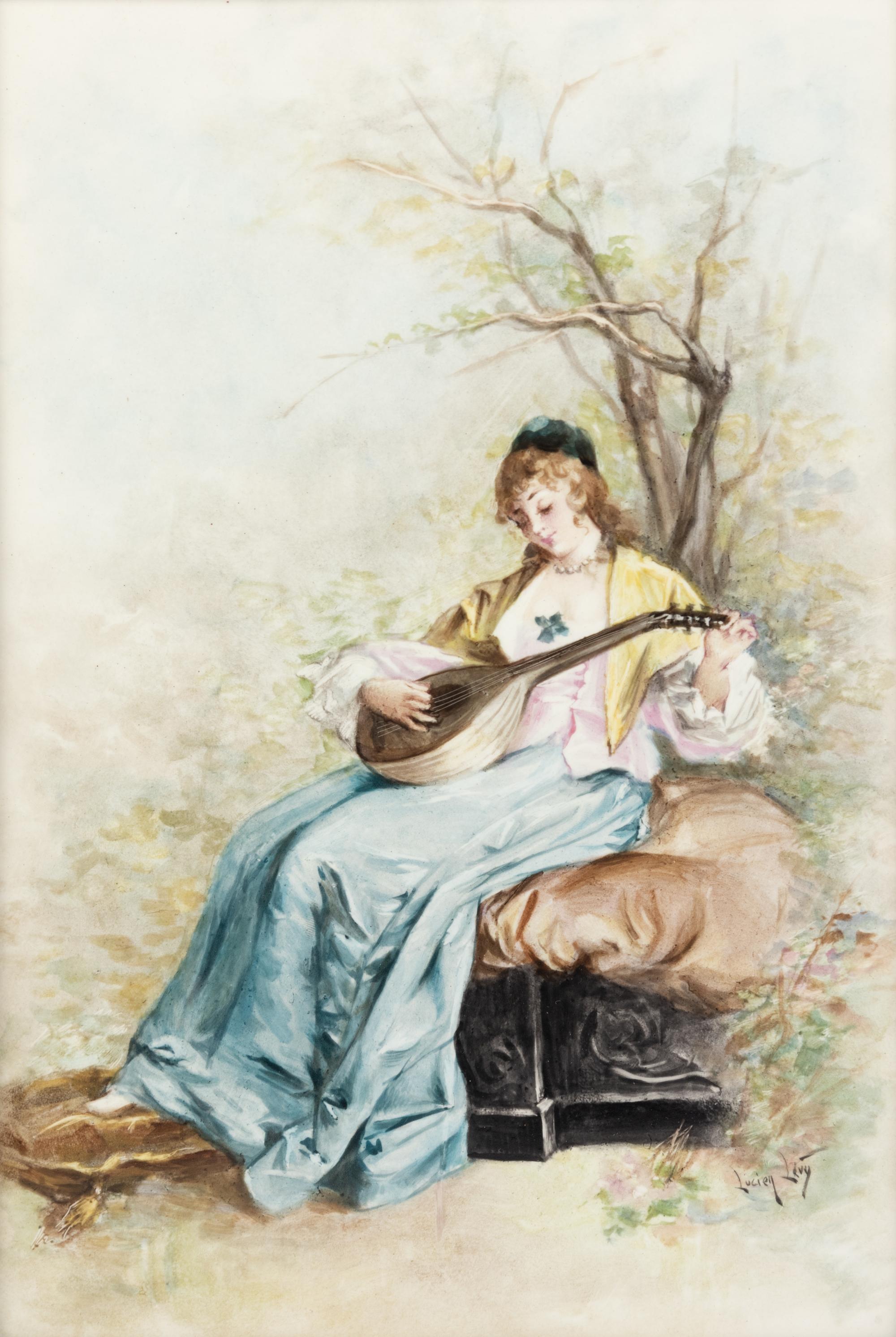 Three Continental Porcelain Plaques