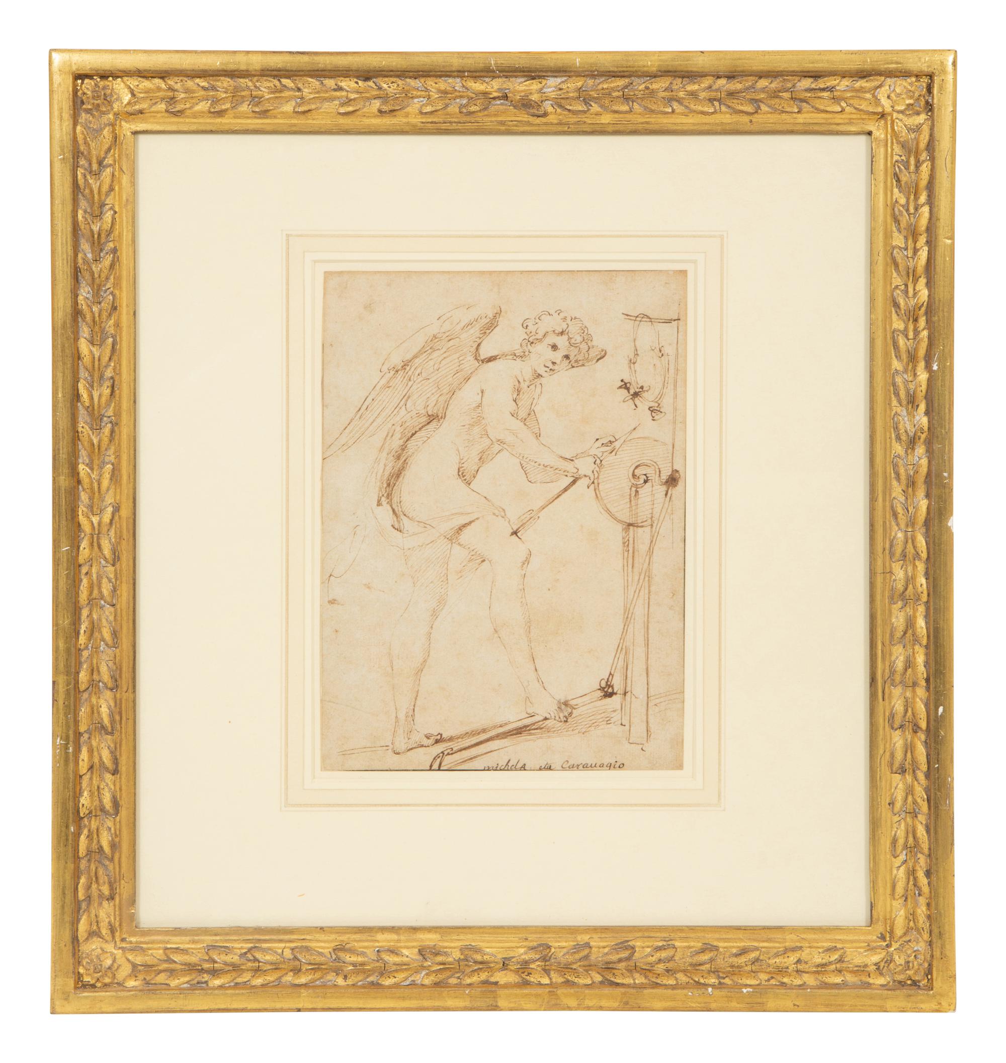 Cupid Sharpening Arrows