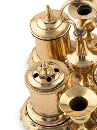 An English Brass Standish