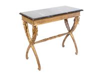 A Swedish Carved Giltwood Console Table — 19TH CENTURY