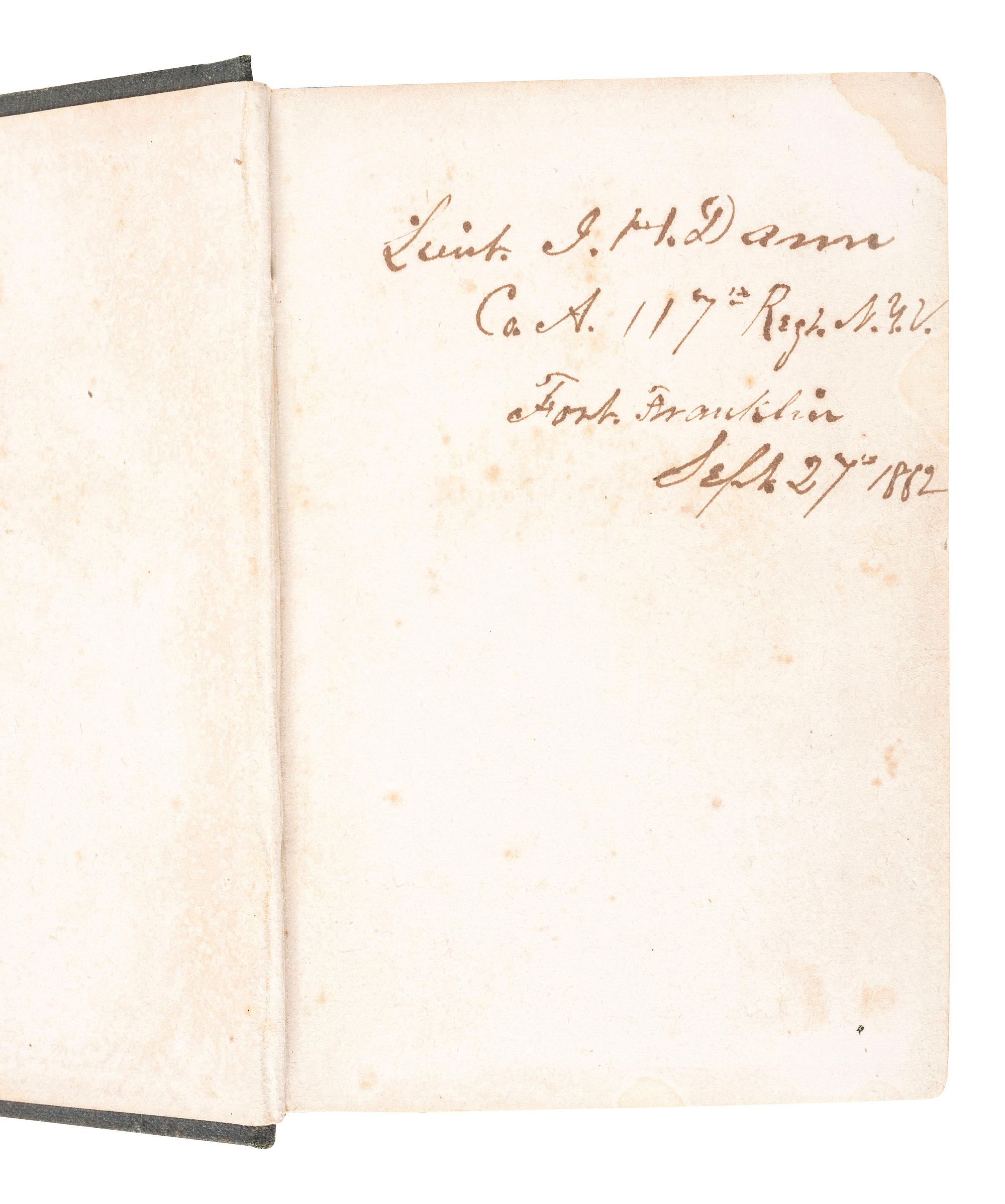 [CIVIL WAR]. CASEY, Silas. Infantry Tactics, for the Instruction, Exercise, and Maneuvers of the Soldier, A Company, Line of Skirmishers, Battalion, Brigade, or Corps d'Armee . Vols. I, II, III.