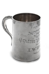 An American Silver Tankard
