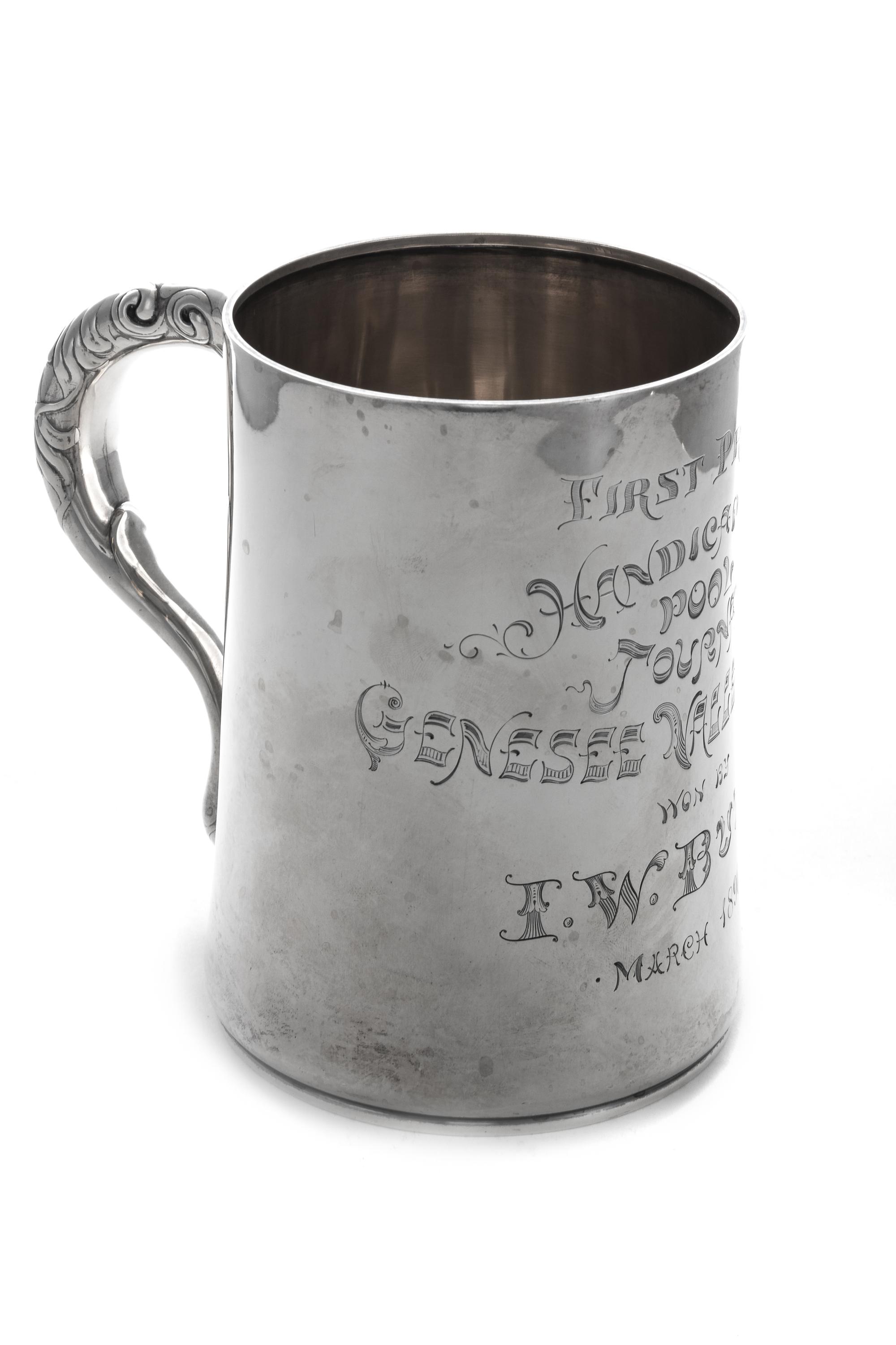 An American Silver Tankard