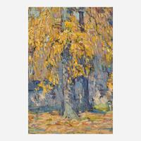 John Fulton Folinsbee (American, 1892–1972) Golden Afternoon (A Triptych)