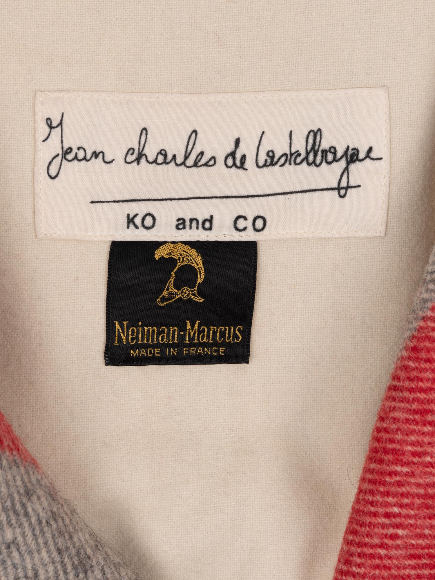 Jean Charles de Castelbajac Wool Coat, 1980-90s
