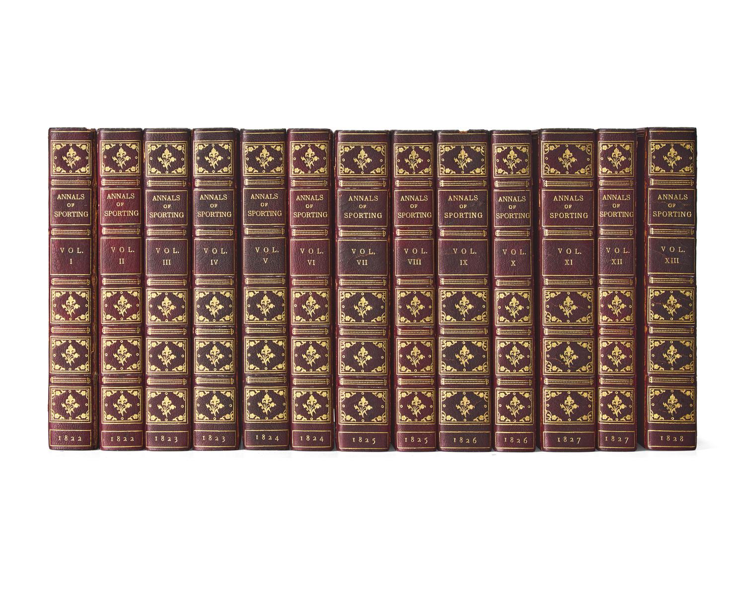 [Sporting] The Annals of Sporting and Fancy Gazette; A Magazine, Entirely Appropriated to Sporting Subjects and Fancy Pursuits; Containing every Thing Worthy of Remark on Hunting, Shooting, Coursing, Racing, Fishing, Cocking, Pugilism, Wrestling, Singlestick, Pedestrianism, Cricket, Billiards, Rowing, Sailing, &c., &c...