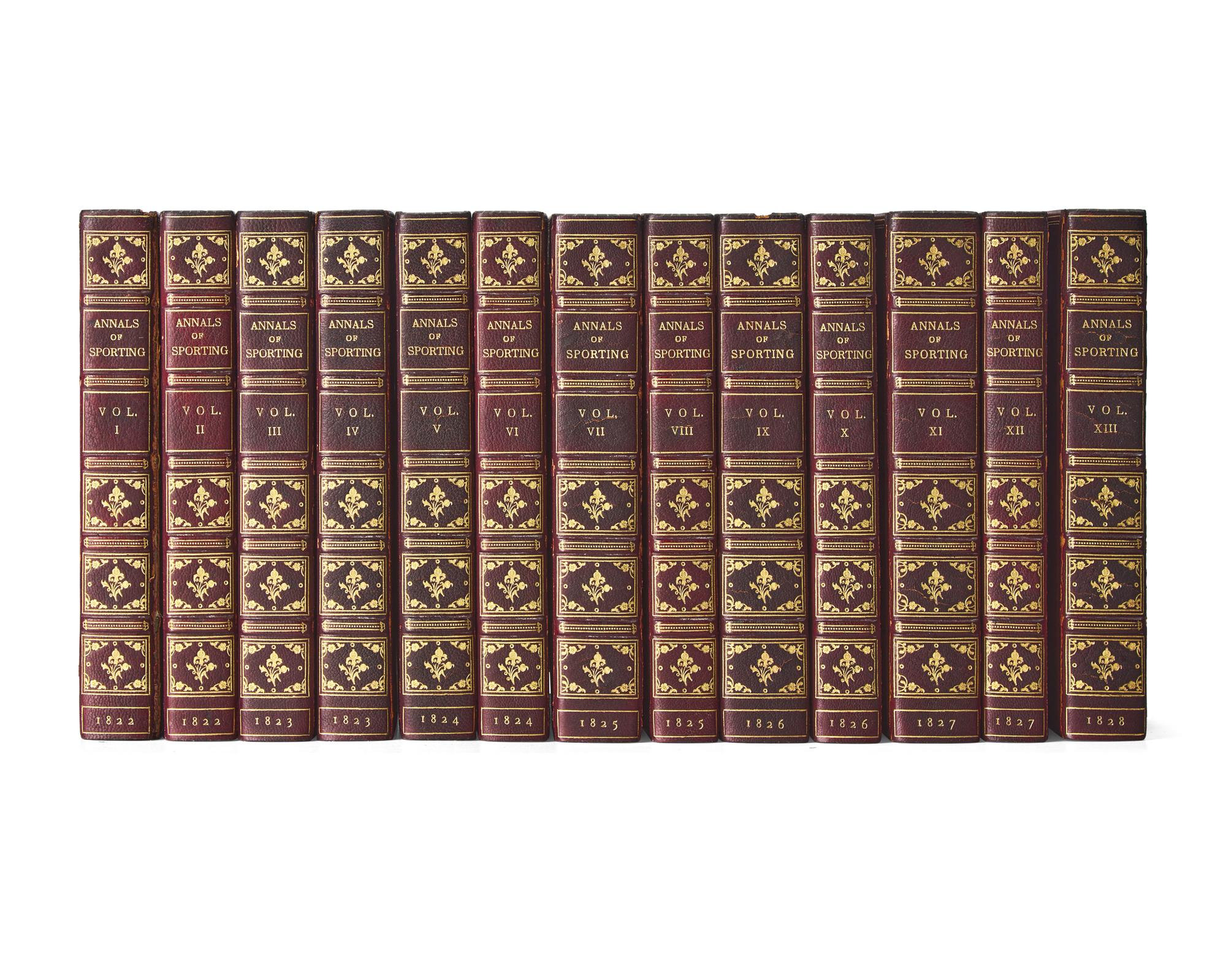 [Sporting] The Annals of Sporting and Fancy Gazette; A Magazine, Entirely Appropriated to Sporting Subjects and Fancy Pursuits; Containing every Thing Worthy of Remark on Hunting, Shooting, Coursing, Racing, Fishing, Cocking, Pugilism, Wrestling, Singlestick, Pedestrianism, Cricket, Billiards, Rowing, Sailing, &c., &c...