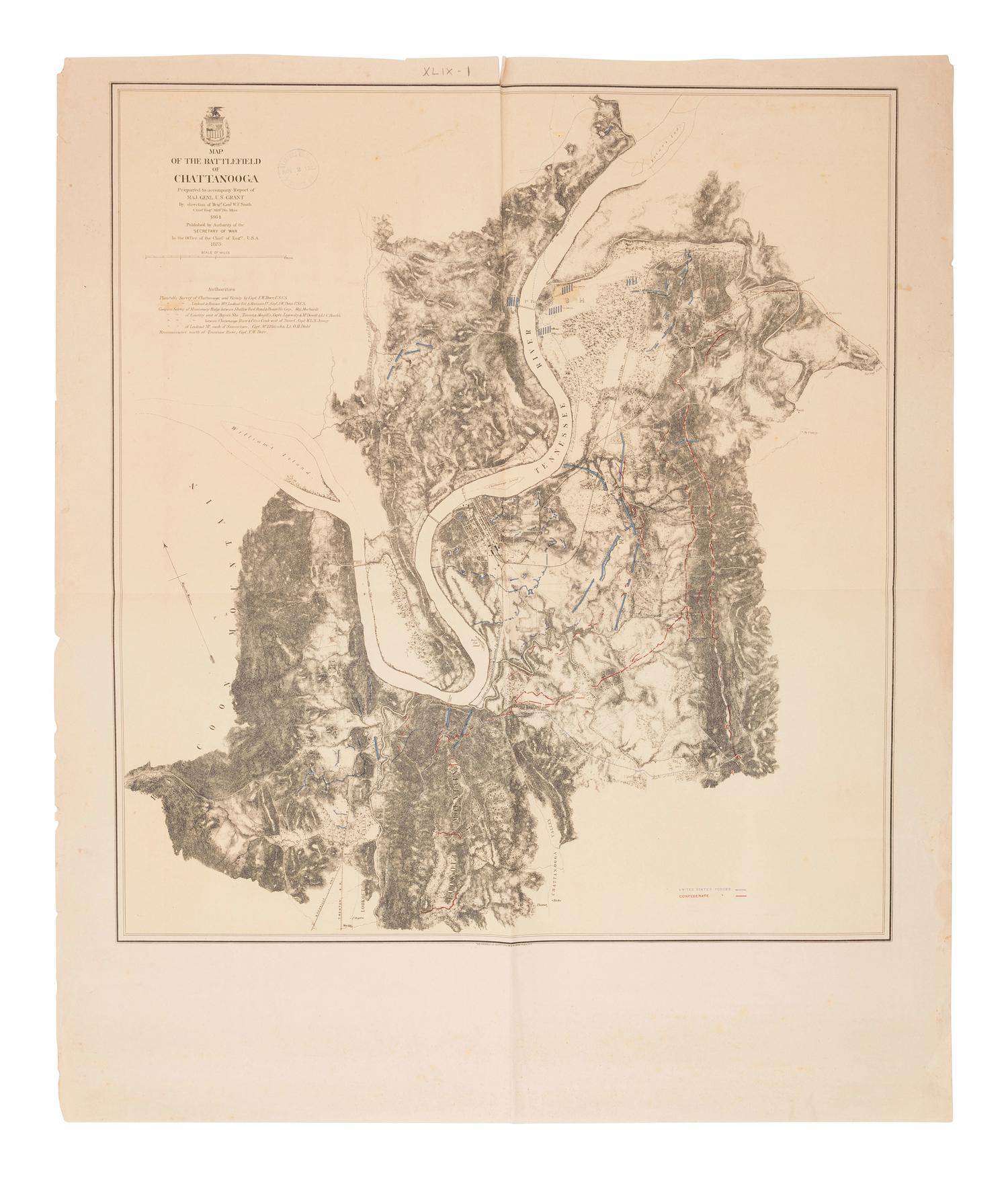 [CIVIL WAR]. A collection of more than 50 Civil War maps published ca 1860s-1870s.