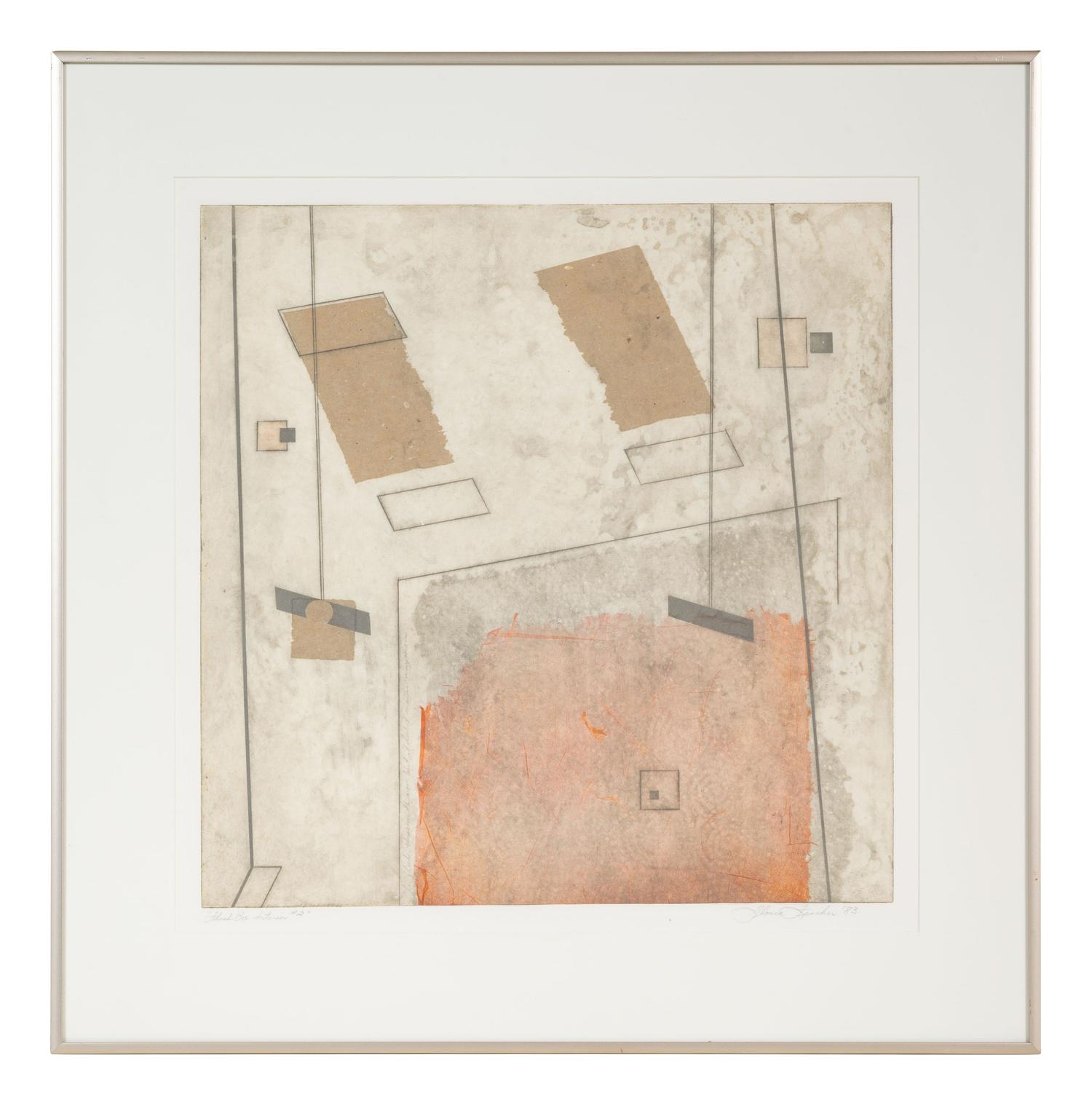 Flesh Box Interior #2, and Cancel, Cancel, Cancel #4 (Pair of Works), 1981 and 1983