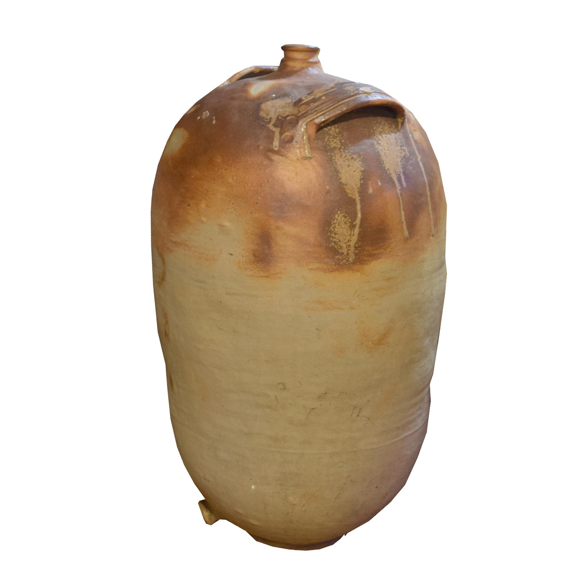 A Ceramic Wine Vessel 24" W x 24" D x 37" H — France, Circa 1900