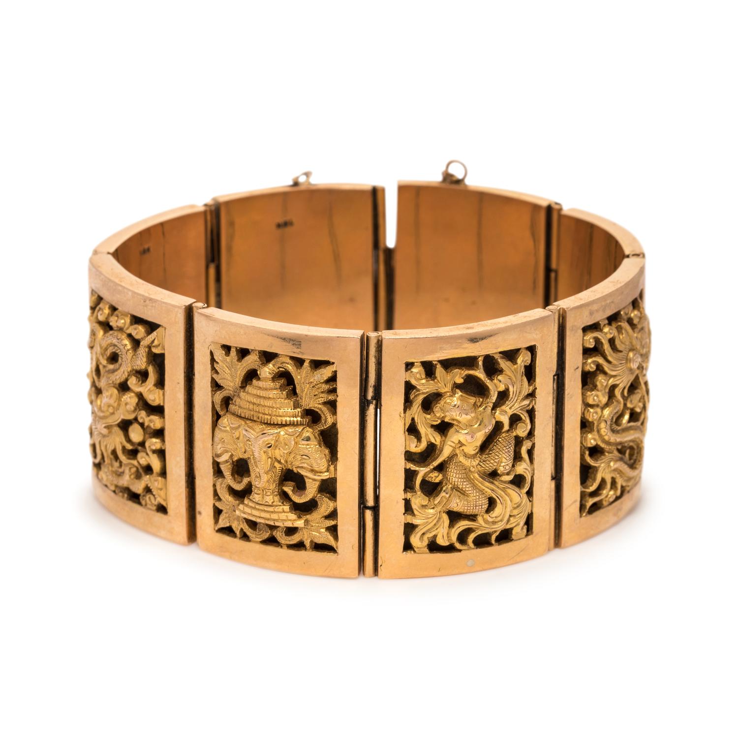 YELLOW GOLD BRACELET