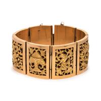 YELLOW GOLD BRACELET