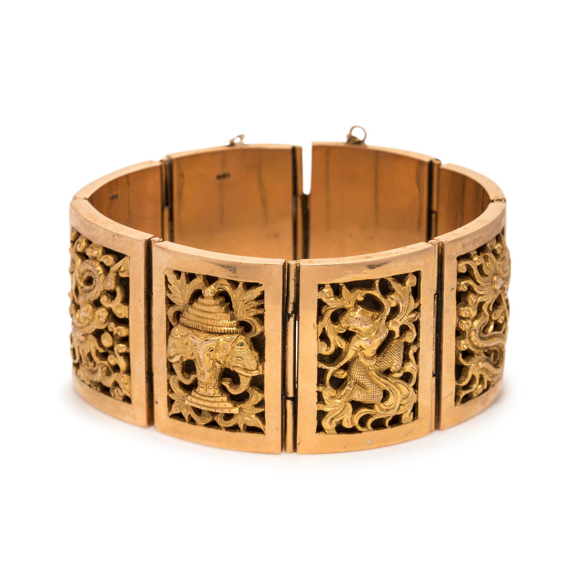 YELLOW GOLD BRACELET