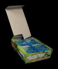 A Retail Box of 1995-96 Fleer Series 1 Basketball Cards