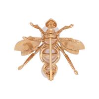 COLLECTION OF YELLOW GOLD BROOCHES