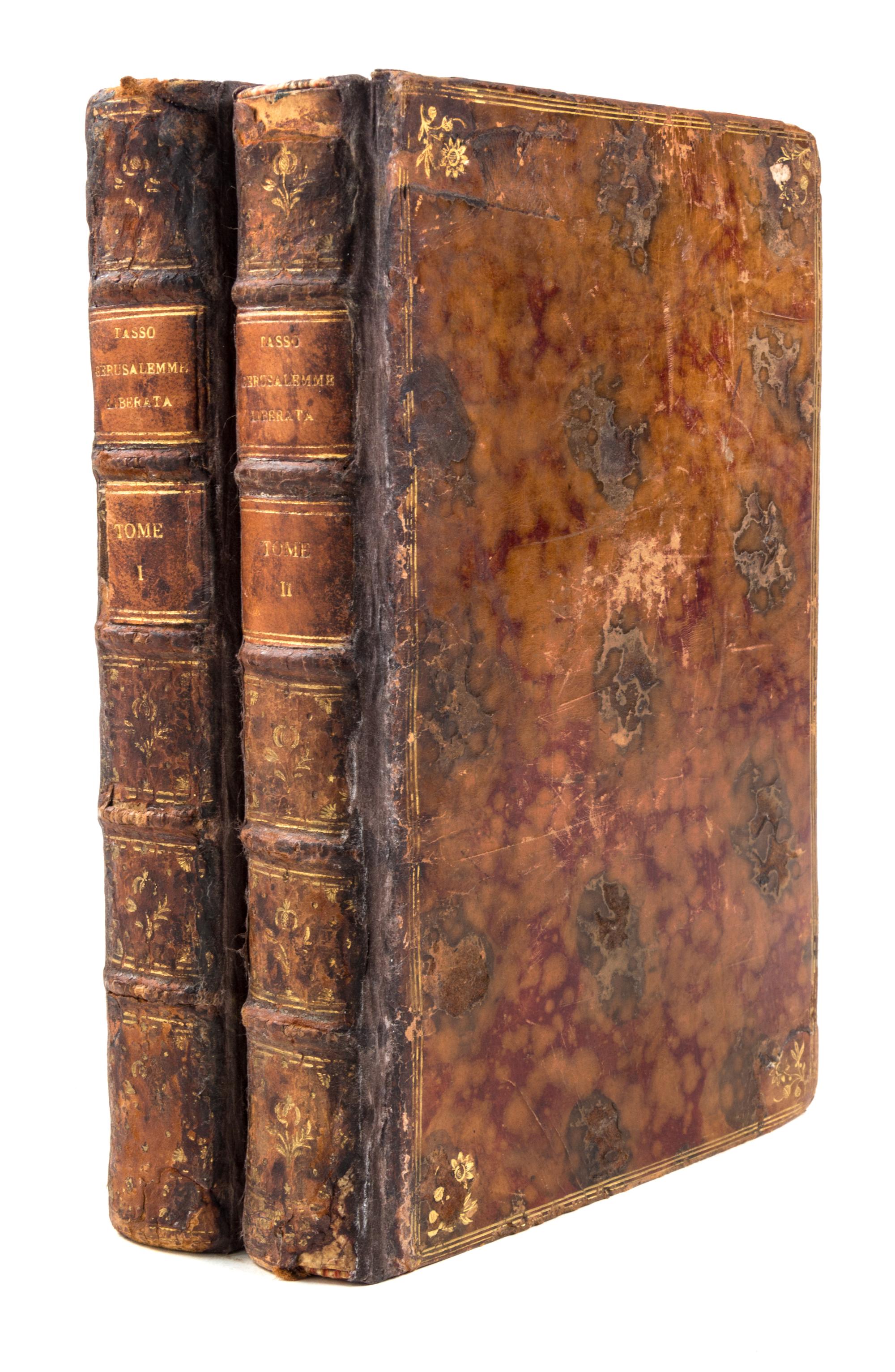 TASSO, TORQUATO. La Gerusalemme liberata. Paris, 1771. 2 vols.