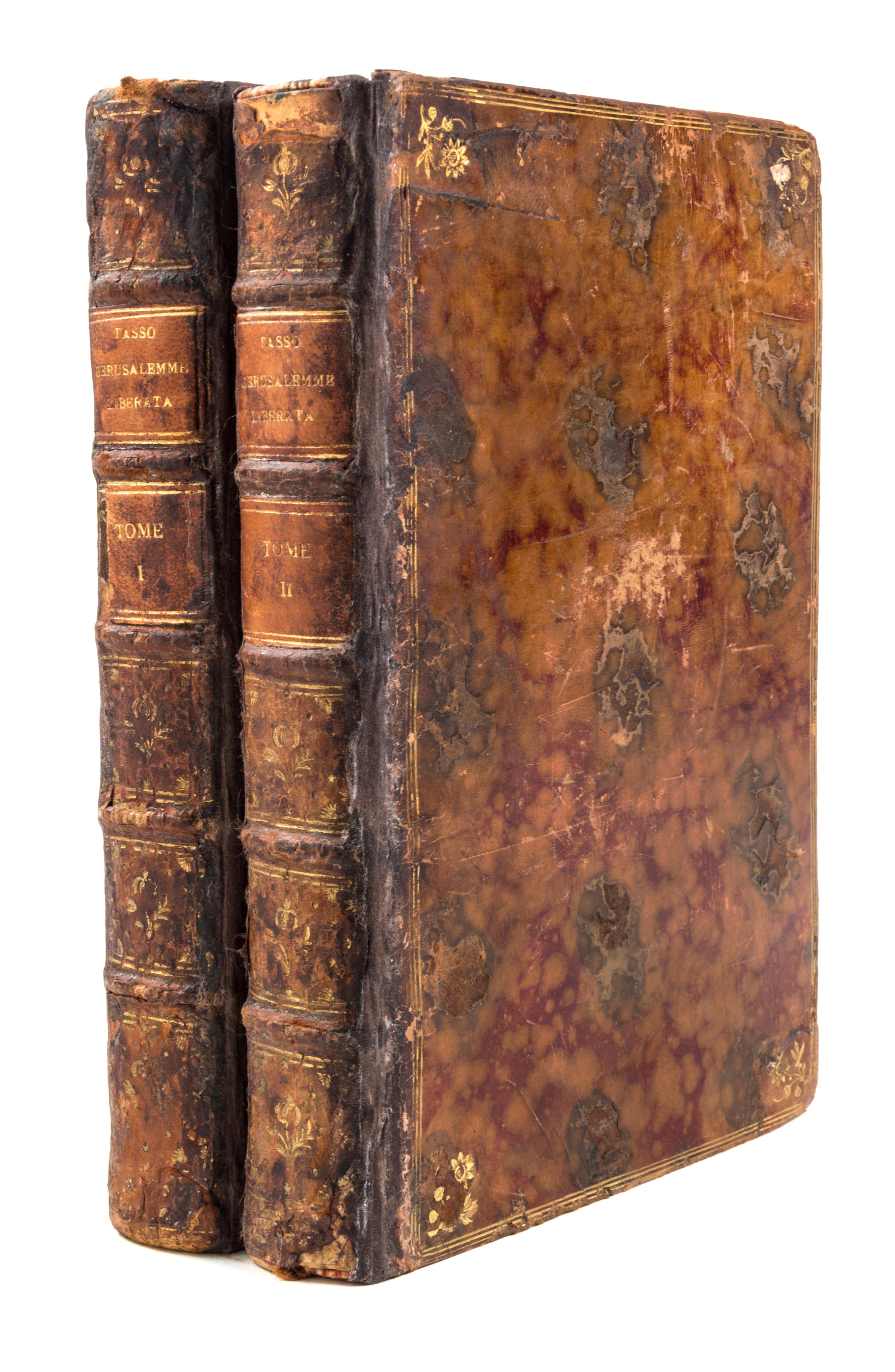 TASSO, TORQUATO. La Gerusalemme liberata. Paris, 1771. 2 vols.
