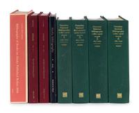 [AMERICANA -- BIBLIOGRAPHIES]. A group of 7 works, comprising:
