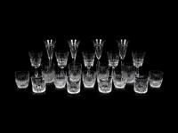 A Group of Waterford Cut Glass Stemware