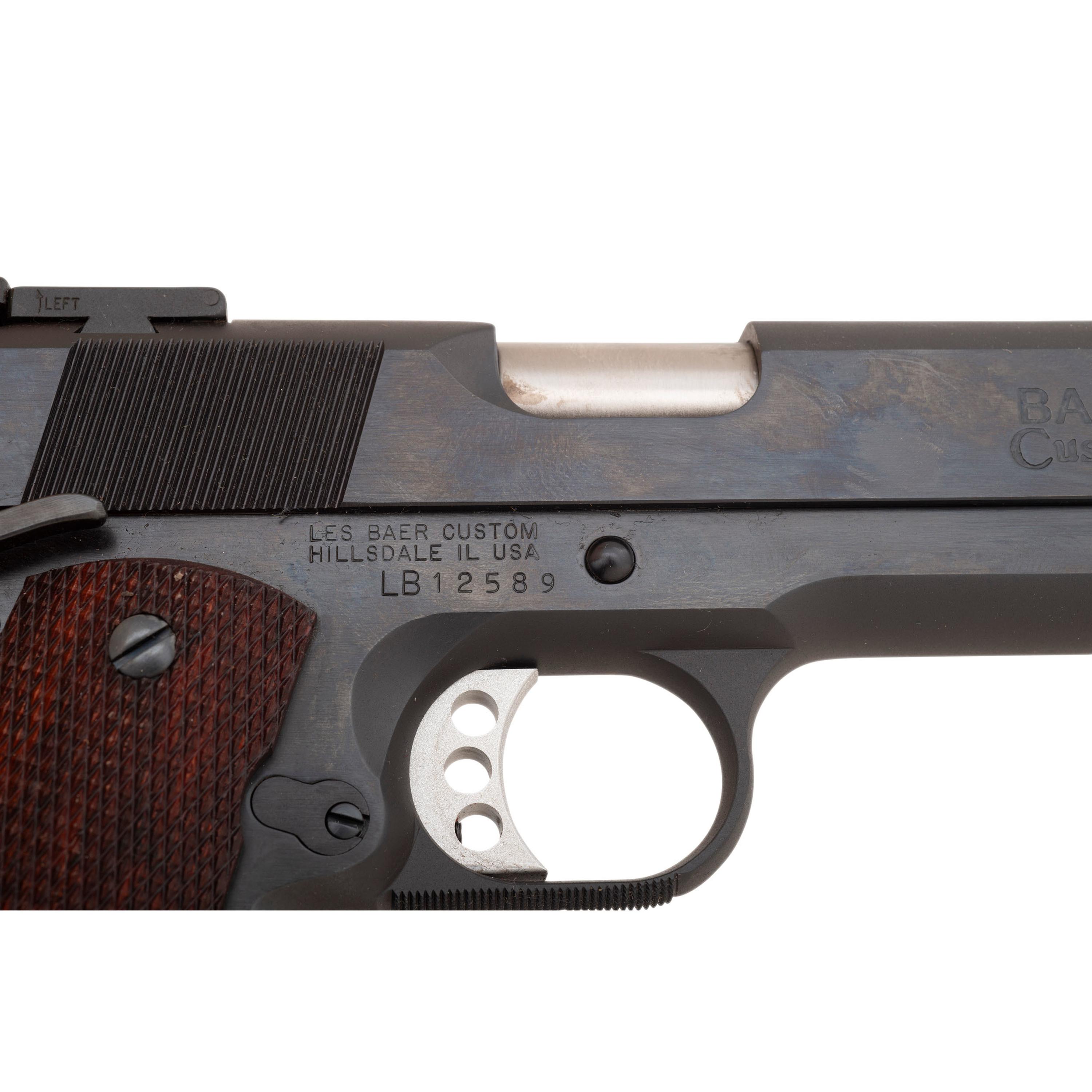 *Les Baer Ultimate Master 6" .45 1911 with 1.5" Accuracy Guarantee - As New in Box with Accessories