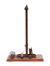 A Miniature Scale Model Guillotine