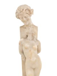 An Italian Alabaster Figural Group