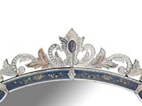 A Venetian Style Over Mantel Mirror