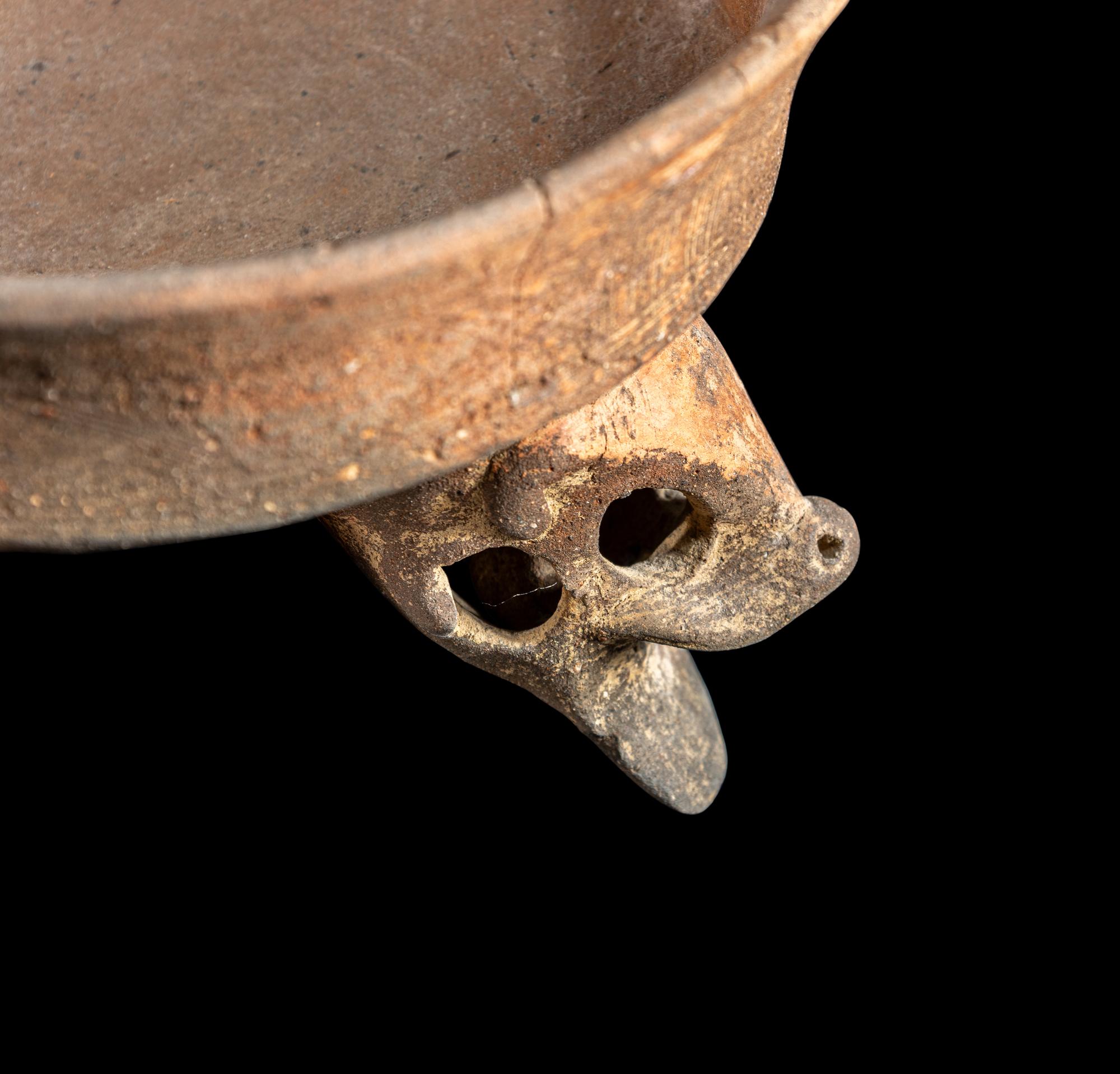 Six Huetar Tripod Vessels