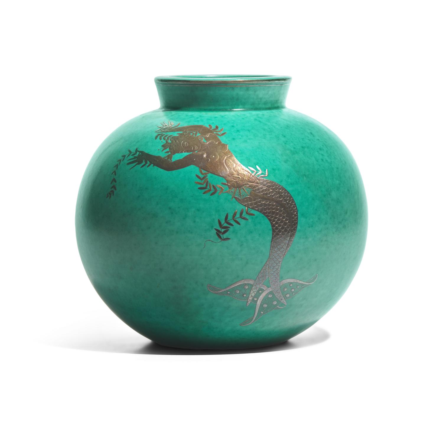 Gustavsberg Argenta Vase, c. 1940
