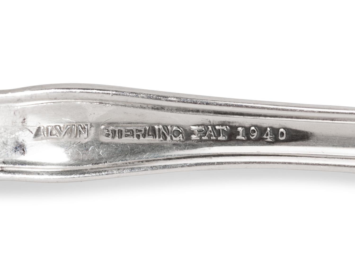 An American Silver Flatware Service