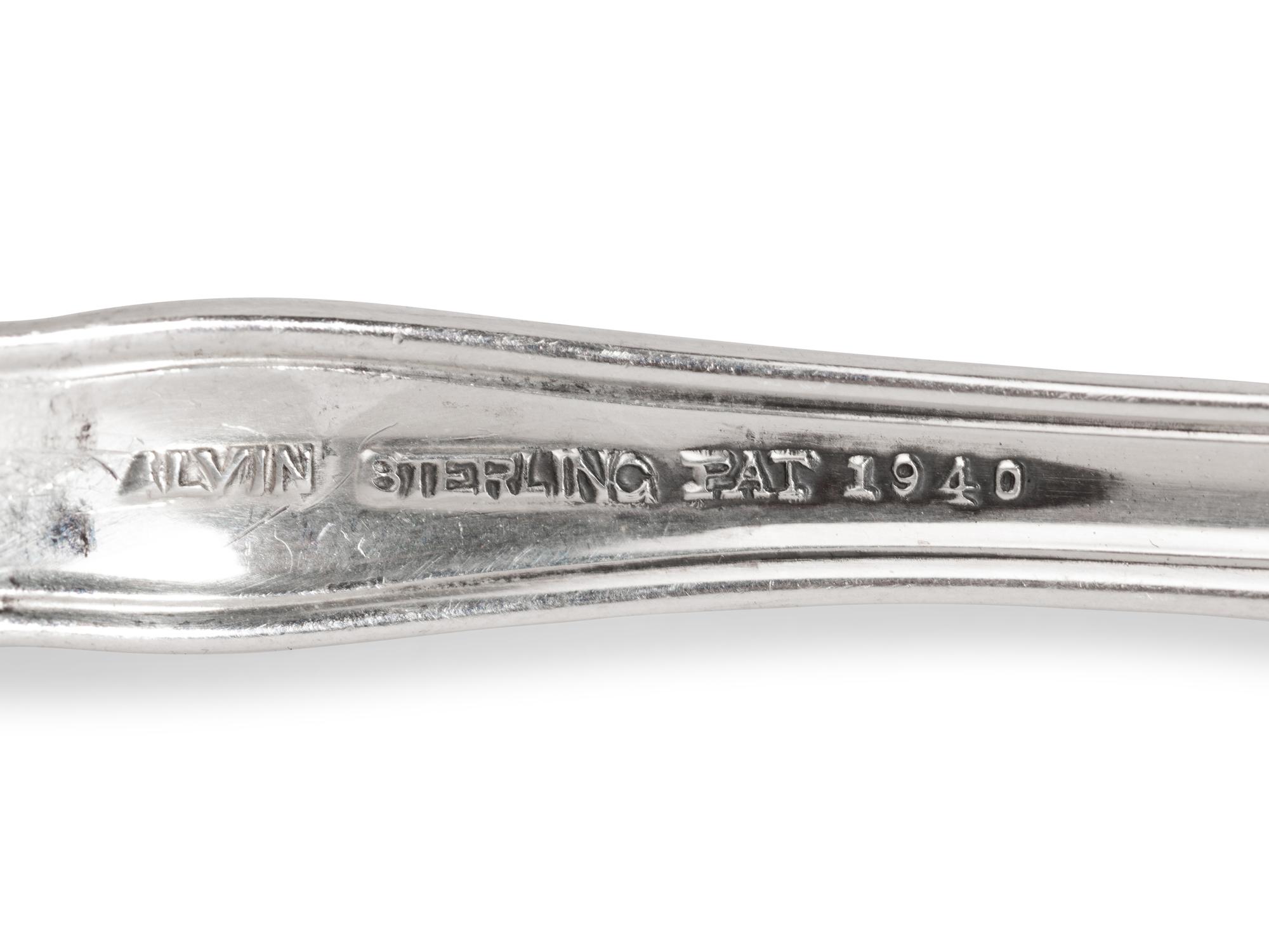 An American Silver Flatware Service