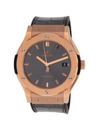 HUBLOT, 18K PINK GOLD 'CLASSIC FUSION' WRISTWATCH
