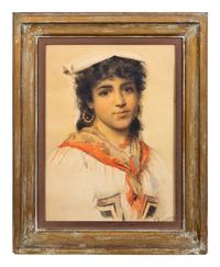Portrait of a Gypsy Girl
