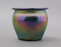 A Loetz Glass Vase, Height 3 inches.