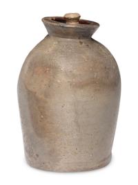 A Rare Rich Family Stoneware Preserve Jar