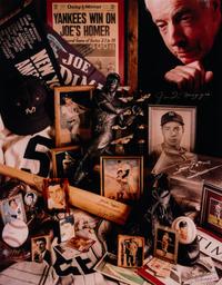 A Joe DiMaggio Signed Autograph David M. Spindel Portrait